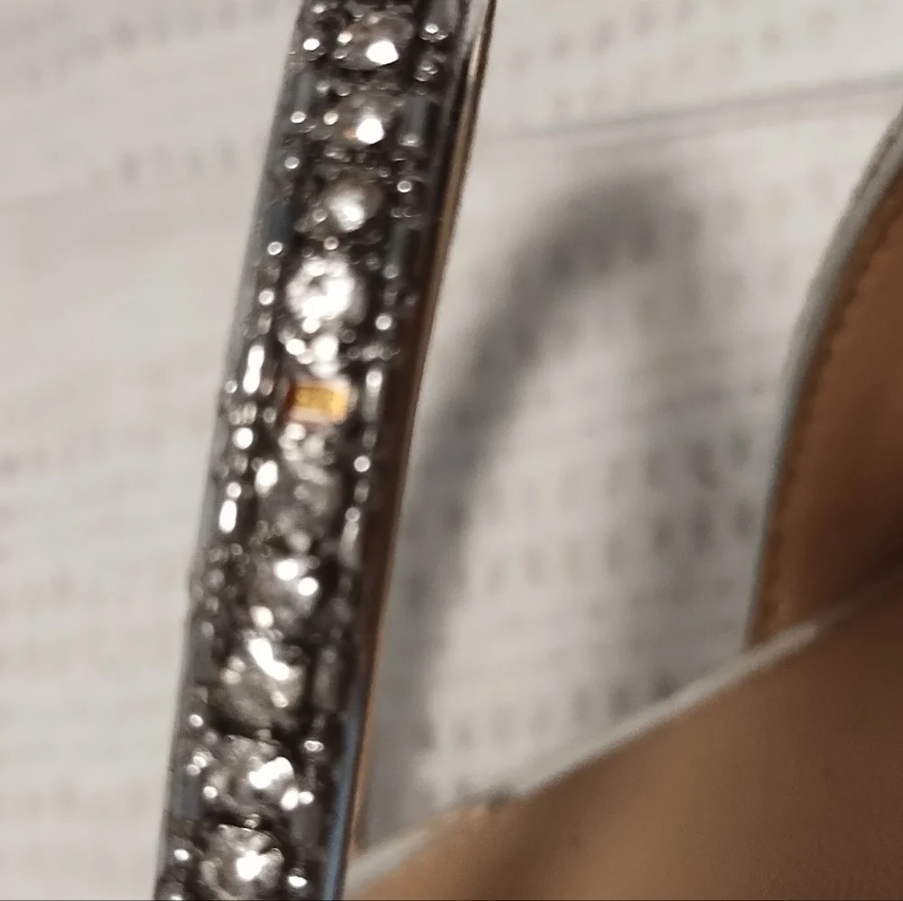 Jewel Badgley Mischka Jan Strappy Pointed Toe Stiletto